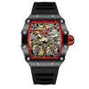 Shopify Moda Onola Corte de Volante Reloj Mecánico Totalmente Automático para Hombre Dropshipping