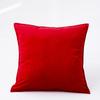 Funda de Almohada de Terciopelo Color Puro Almohada de Sofá Cojín de Cama Oficina Soporte Lumbar Regalo para Eventos Dropshipping