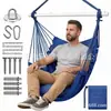 Hamaca tipo Cuna Silla de Lona Color Verde Militar Silla Colgante Desmontable de Tubo de Hierro Columpio Mecedora para Jardín Balcón Empaque Individual