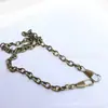 Guangzhou 5mm Accesorios de Cadena para Bolsos Cierre Herrajes para Bolso Cruzado Bolso de Hombro Único Cadena de Hierro Fina en Forma de O #18