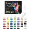 Marcador Acrílico Popular Transfronterizo de Doble Punta y Doble Color, 240 Colores, Bolígrafo de Dibujo Estudiante con Punta Suave, Colores Apilables, Bolígrafo para Graffiti DIY