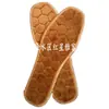 Palmilhas Quentes de Inverno Espessas com Forro de Lã Sintética Feitas à Mão para Homens e Mulheres, Algodão Pelúcia Absorvente de Suor, Venda Direta do Fabricante, Palmilhas Completas