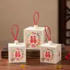 Nueva Caja de Dulces de Boda de Dibujos Animados Diseño Original Recuerdo Creativo de Boda Dulcero de Agradecimiento Premium Caja de Dulces al por Mayor