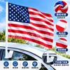 Bandeiras de Carro do Mundo Inteiro, Bandeiras de Janela de Carro da Copa do Mundo, Capas de Carro com Bandeira Americana, Mexicana, Canadense