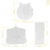Molde de Resina de Cristal DIY Papoula Contas Redondas Irregulares Bolinhas Facetado Mesa Vela Molde de Silicone