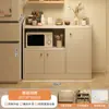 Aparador, armário de armazenamento para sala de estar, armário de armazenamento de chão, armário de chá simples, armário doméstico, armário de armazenamento integrado de parede