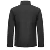Chaqueta softshell exterior de estilo similar a Dijia con cuello alto, cortavientos de negocios, abrigo individual, a prueba de viento, impermeable, cálida ropa de trabajo