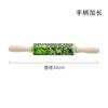 Rodillo para arcilla de alfarería Herramientas para arcilla de alfarería Rodillo de madera maciza Rodillo de amasar Rodillo para barro Tamaño grande, mediano y pequeño Herramientas de alfarería