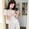 Pijama Nuevo Pequeño Floral Dulce de Verano para Mujer 2026 Verano Coreano Talla Grande Manga Corta Pantalón Corto Conjunto Dulce para Estar en Casa