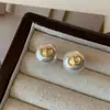 Pendientes de Perla con Letra de Diseñador Únicos para Mujer, Pendientes Versátiles y Elegantes de Celebridad de Internet