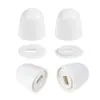 Venta Directa de Fábrica Cubierta Decorativa Elevada Accesorios de Baño Transfronterizos Cubierta de Tornillo para Pie de Inodoro de Polipropileno Más Vendida Inodoro