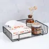 Caixa de Armazenamento de Armário com Espelho para Toalhas de Rosto, Caixa de Lenços de Papel de Algodão Montada na Parede do Banheiro, Rack de Armazenamento para Banheiro, Magnético Destacável
