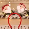 Nueva Diadema Decorativa de Reno y Muñeco de Nieve Navideño Muñeca Linda Decoración de Ambiente Festivo de Primavera Suministros