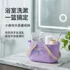 Canasta de tocador Hello Kitty, cesta de almacenamiento de baño portátil, gran capacidad, con drenaje, para usar en la ducha, dormitorio o en un escritorio