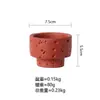 Transfronterizo Nórdico Dropshipping Decoración Interior para el Hogar Artesanías Portavelas Contenedor de Velas Taza para Velas de Aromaterapia de Cemento
