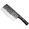 Cuchillo de cocina de doble propósito para forjar y cortar cuchillo para huesos cuchillo para cortar carne cuchillo de cocina doméstico filo manual afilado cuchillo para rebanar