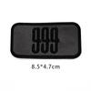 Patch autoadesivo para jaqueta de penas, adesivo de tecido bordado, remendo para buraco rasgado infantil, subsídio para reparo sem costura, patch decorativo preto para roupa