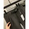 Alternativa asequible a los pantalones deportivos funcionales para exteriores, capa de aire de alta elasticidad, cintura con hebilla de otoño, pantalones casuales de punto de pierna recta