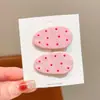 Pinzas de Colores con Puntos para el Cabello de Niños, Pinzas Bb Amigables con el Cabello de Bebé, Dulces Pinzas para Flequillo para Niñas, Accesorios para el Cabello para Niños