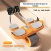 Suporte de cotovelo roda abdominal retorno automático exercício de rolar a barriga artefato de treinamento de músculos abdominais para homens e mulheres suporte de cotovelo doméstico rolo equipamento de fitness