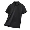 Camisa Polo de Secado Rápido para Hombre para Exteriores, Top Transpirable, Absorbente de Humedad, Casual de Manga Corta para Viajes de Negocios, Senderismo y Montañismo