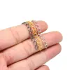 Cadena de Extensión Metálica Conservadora del Color del Fabricante Pulsera Collar Cadena Ajustable Accesorios de Joyería Hechos a Mano DIY