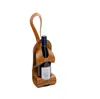 Portavasos de Cuero para Botella de Agua de Bicicleta de Montaña, Portátil para Ciclismo al Aire Libre, Cubierta de Cuero para Botella de Vino de Marco de Bicicleta, Bolsa de Cuero para Vino