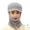 Sombrero para personas de mediana edad y mayores mujeres invierno engrosado lana de madre sombrero para ancianos niños abuela señora mayor cálido en otoño e invierno