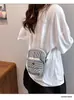 Bolso Cruzado Nuevo de Moda Estilo Coreano Cuadros Casual Versátil Ligero Deportivo Simple Pequeño Cuadrado Bolso Cruzado