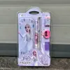 Novo Estojo Lápis 8030 Caneta Conjunto de Papelaria Stitch Kuromi Papelaria Presente de Dia das Crianças Caixa de Presente para o Início das Aulas