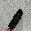 Sapatos Mary Jane de Ballet, sapatilhas femininas versáteis de bico quadrado e salto baixo, outono com estampa de bolinhas, confortáveis para uso ao ar livre, novo estilo retrô 2026