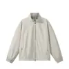 Yidao Vintage 26 Primavera Novo Estilo Japonês Simples Cor Sólida Gola Alta Jaqueta Masculina Tendência Outdoor Casual Esportiva Casaco
