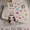 Celebridad de Internet Chica Conejo Xiaoyu Yuy Pegatinas Lindas Dibujos Animados Teléfono Gelatina Tableta Pegatinas Creativas Diario DIY