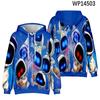 2024 Transfronterizo Nuevoastro Bot Universo Robot 3D Digital Casual Ropa para Adultos Niños Cos Sudadera con Capucha