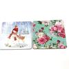 Fabricante Produz Porta-Copos de Cartão Rígido de 2mm, Porta-Copos de Cartão de Papel, Porta-Copos de Cartão Branco, Porta-Copos Quadrados de Papel