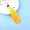 Fecho Lagosta Borla Franja Longa 14CM Penduricalho de Carro Penduricalho de Bolsa Nó Chinês Joias DIY Borla de Pedras Preciosas Joias