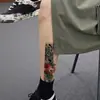 Nafuda Tatuaje de Brazo Colorido Pegatina Duradero Fabricante Original Flor Pequeña Brazo Temporal Impermeable y a Prueba de Sudor Súper Realista