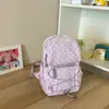 Mochila Casual de Ponto Cruz com Cordão, Estilo Novo Transfronteiriço, Leve, Versátil, Estilosa e Moderna para Viagem