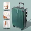 ¡Wow Maleta Personalizada para Estudiantes Mujeres, Trolley de Ángulo Recto Retro Resistente a Rayones Caja con Contraseña, Maleta de Cabina con Marco de Aluminio
