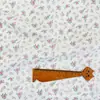 Twill de Algodón Popelina Floral Tejido Estampado Digital Estilo Coreano Antiguo Estilo Fresco Ropa para Mujer Ropa para Niños Tela para Bolsas