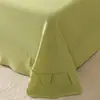 Explosões ao vivo fio de algodão de camada dupla linho algodão lavável conjunto de quatro peças novo primavera e verão ins pequeno fresco conjunto de quatro peças Atacado