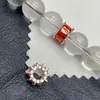 Roda Gigante 14K Joia de Cristal Pulseira Acessório DIY Original com Cravação de Diamante Retenção de Cor Alta Joias com Contas