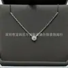 Modelo más vendido de Alemania 2026: Collar de OVNI con Diamante Único Chapado en Oro V con Artesanía CNC, Ultra Brillante y Compacto