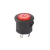 Interruptor de Botão de Pressão Interruptor de Botão de Pressão de Energia Fivela Interruptor de Alimentação de Toque Retorno Automático Interruptor Destravado