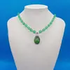 Moderna y Sencilla Cadena para Clavícula con Colgante de Gota de Cristal Morado Collar Regalo de Cumpleaños y Festividades Joyería para Niñas