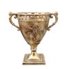 Maceta estilo cáliz clásico Maceta Retro Hierro Viejo Metal Forma de Copa Europeo Adornos Creativos