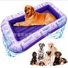 Cama Flotante Inflable de PVC para Mascotas, Cama Flotante de Agua para Perros en Verano, Cama de Aire Flotante Inflable para Mascotas, Cama para Perros