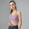 Roupa íntima esportiva de copa fixa de tamanho grande, peça única, feminina, à prova de choque, gordura mm200 kg, reunida, corrida, uso externo, sutiã fitness