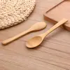 Venta al por mayor de fábrica cuchara de bambú cuchara pequeña de bambú regalo cuchara para miel cuchara para mermelada cuchara de bambú cuchara cuchara vajilla artículos de uso diario