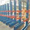 Estantería Cantilever con Brazos de Soporte, Estantería Cantilever Tipo Columna de Acero Laminado en Frío Espesado, Estantería de Clasificación para Materiales Largos de Almacén